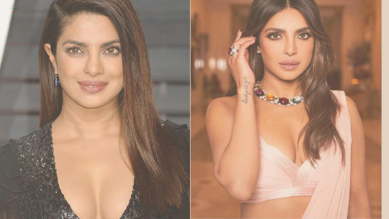 Priyanka Chopra arrived at the party wearing a transparent saree with bralette blouse, watch video Priyanka Chopra arrived at the party wearing a transparent saree with bralette blouse, watch video