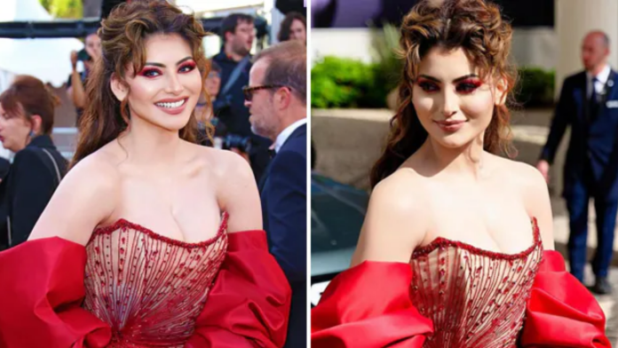 Urvashi Rautela Urvashi Rautela created a stir in red dress at 'Cannes Film Festival', see photos