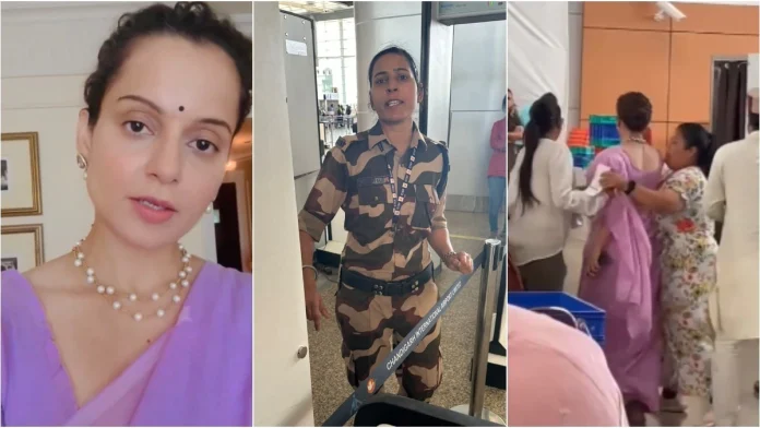 Kangana Ranaut slap case : Relatives defend CISF woman jawan accused, says 'For security...' Kangana Ranaut slap case : Relatives defend CISF woman jawan accused, says 'For security...'