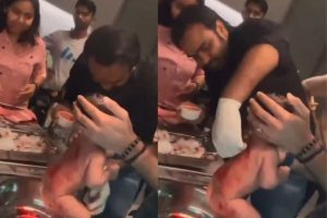 Viral Video : Painful video! Something happened to the newborn baby on the set of Jhanak serial… users got angry Viral Video : Painful video! Something happened to the newborn baby on the set of Jhanak serial… users got angry
