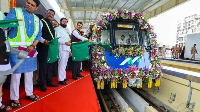 Maharashtra News! Trial run of Mumbai Metro Line 4, CM Fadnavis says, '22 lakh people will benefit'
