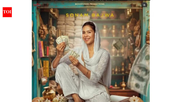 Sonam Bajwa Announces Release for New Film 'Pitt Siyapa' with First Poster Reveal | - The Times of India