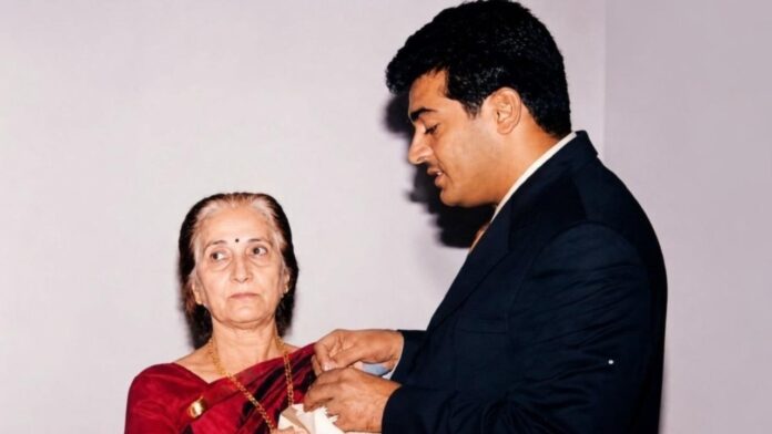Tamil actor Ajith's mother Mohini Mani dies, celebrities offer condolences Tamil actor Ajith's mother Mohini Mani dies, celebrities offer condolences